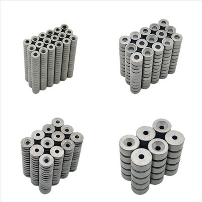 แม่เหล็ก SmCo กลมทนอุณหภูมิสูงพร้อมรู